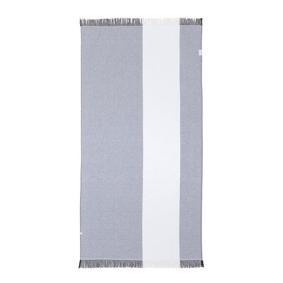 Barefoot Dreams Bold Stripe Organic Cotton Oversized Towel